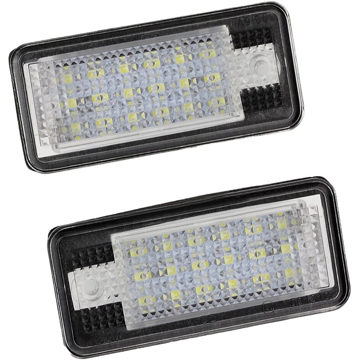 Kpl. lampek LED do podświetlenia tablicy rejestracyjnej (Audi)