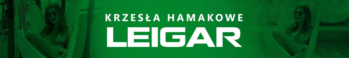 Baner z nazwą marki Leigar
