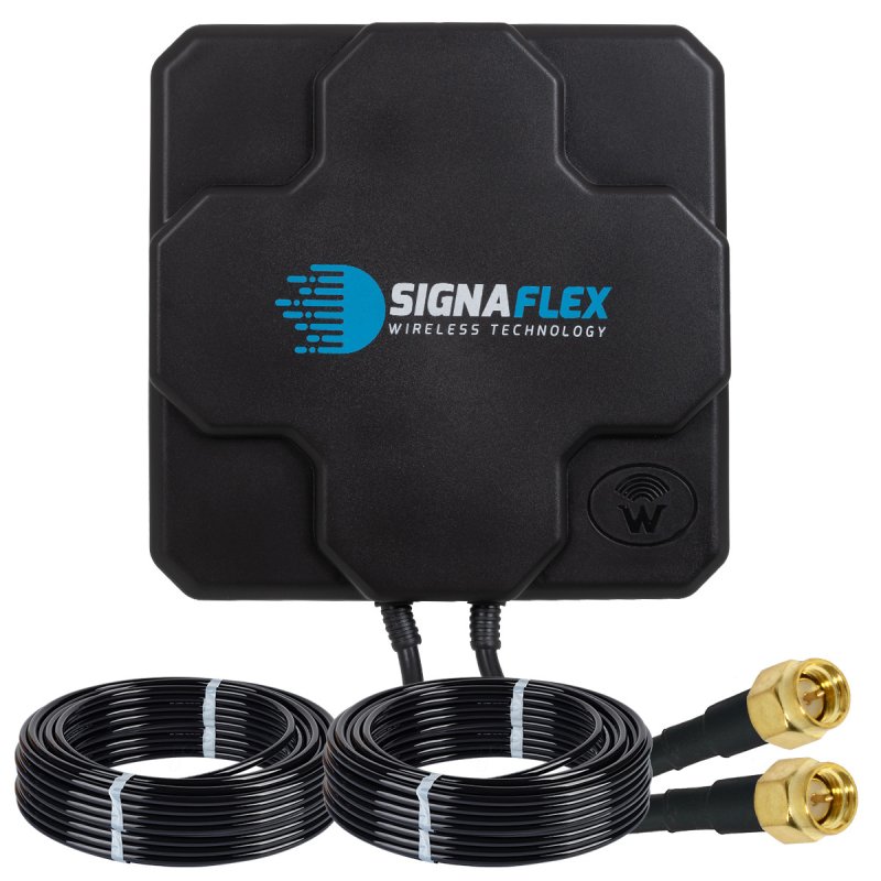 Antena 3G/4G LTE Dual Signaflex X-CROSS 2x22 dBi